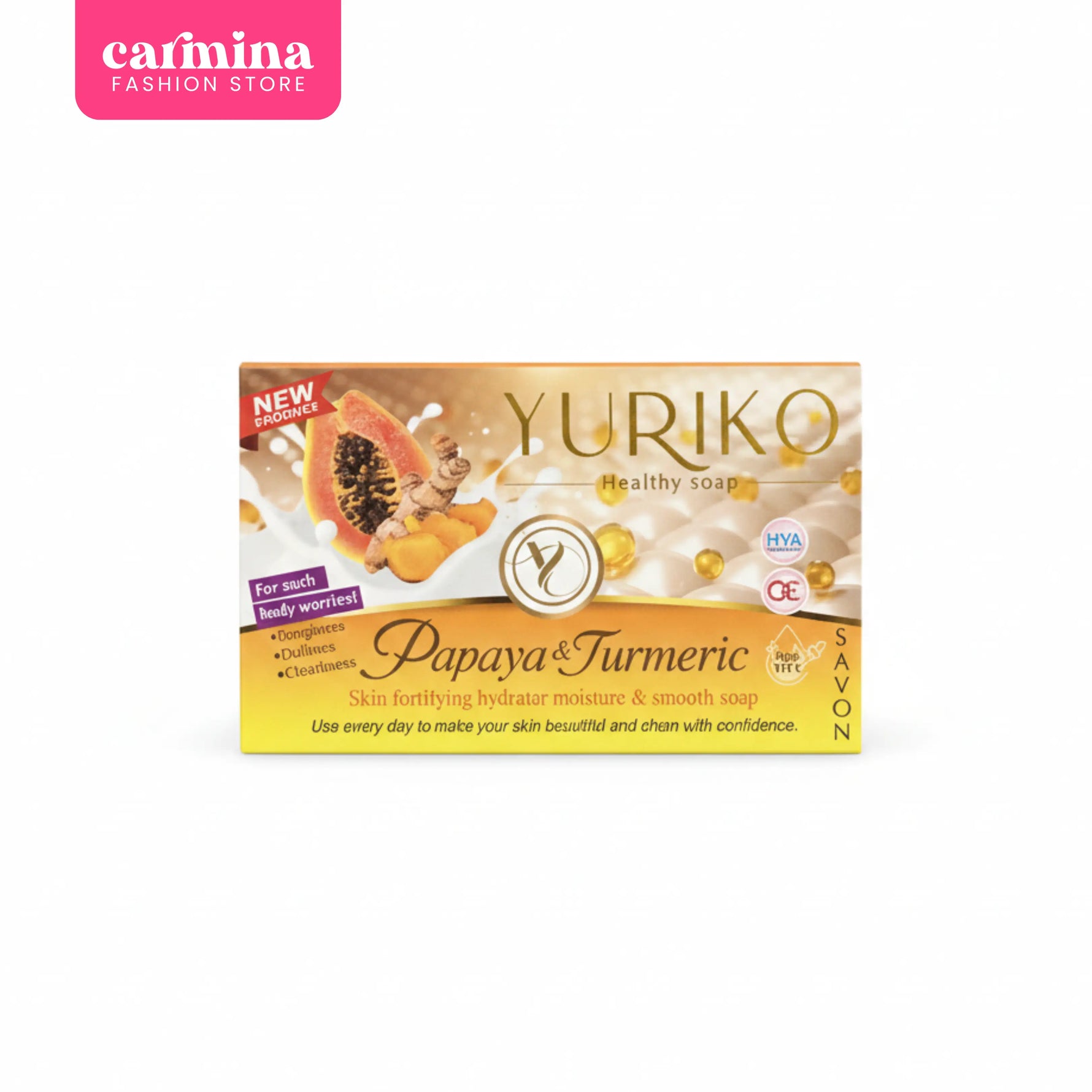 Yuriko Soap Papaya & Turmeric #9901