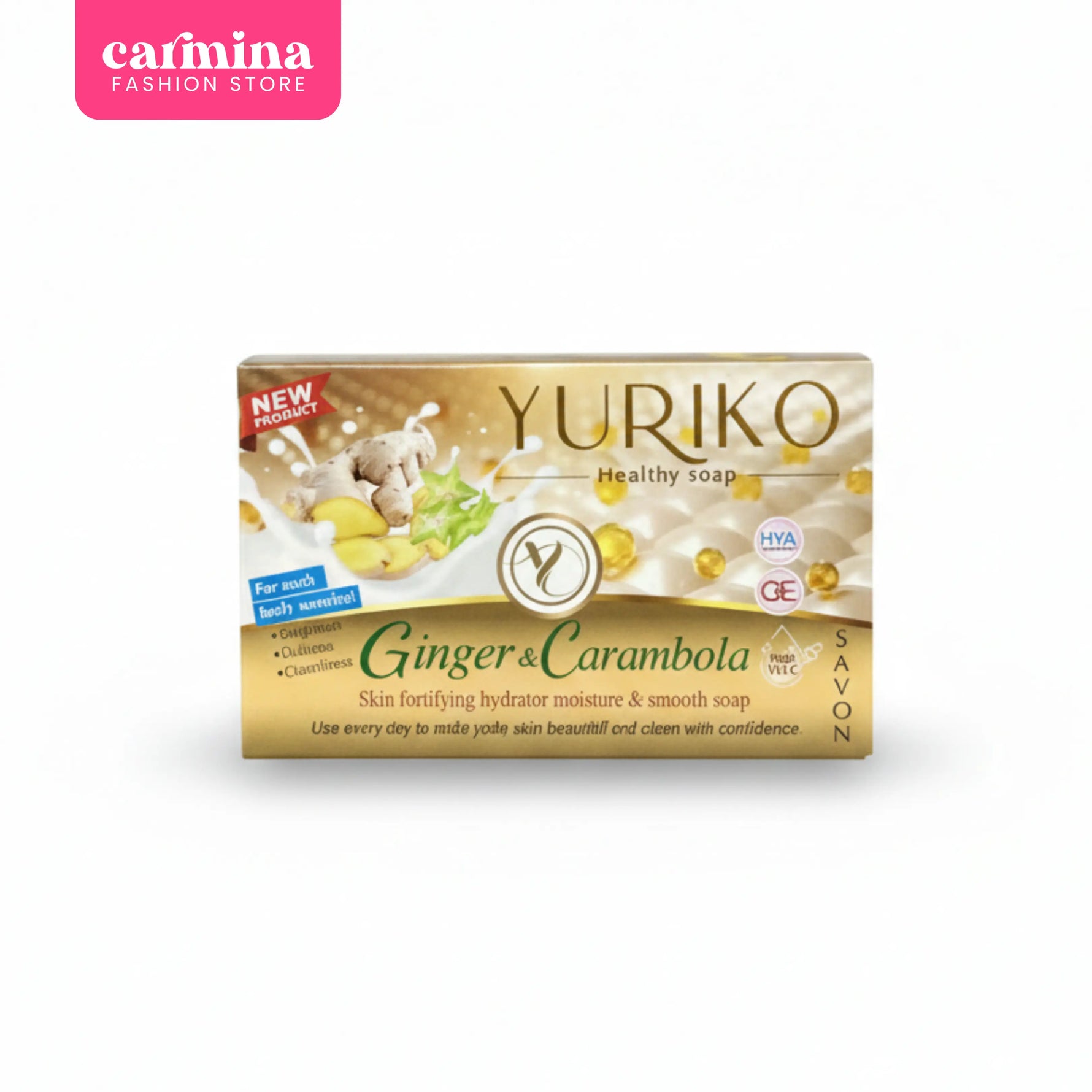 Yuriko Soap Ginger & Carambora #9902