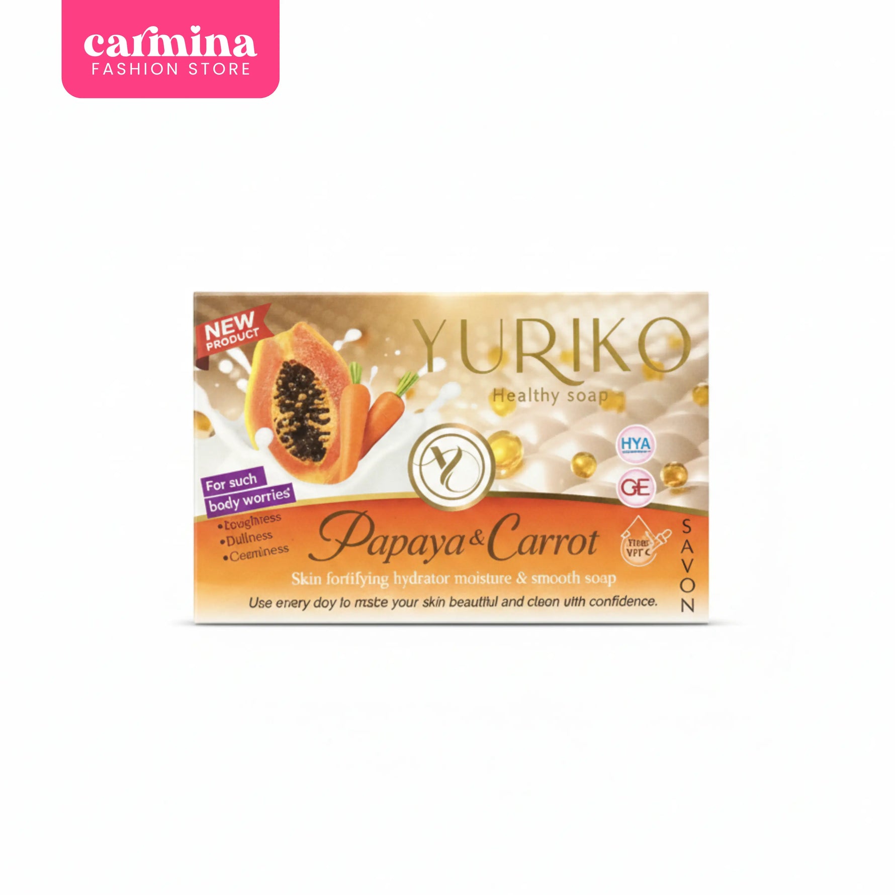 Yuriko Soap Papaya & Carrot #9904