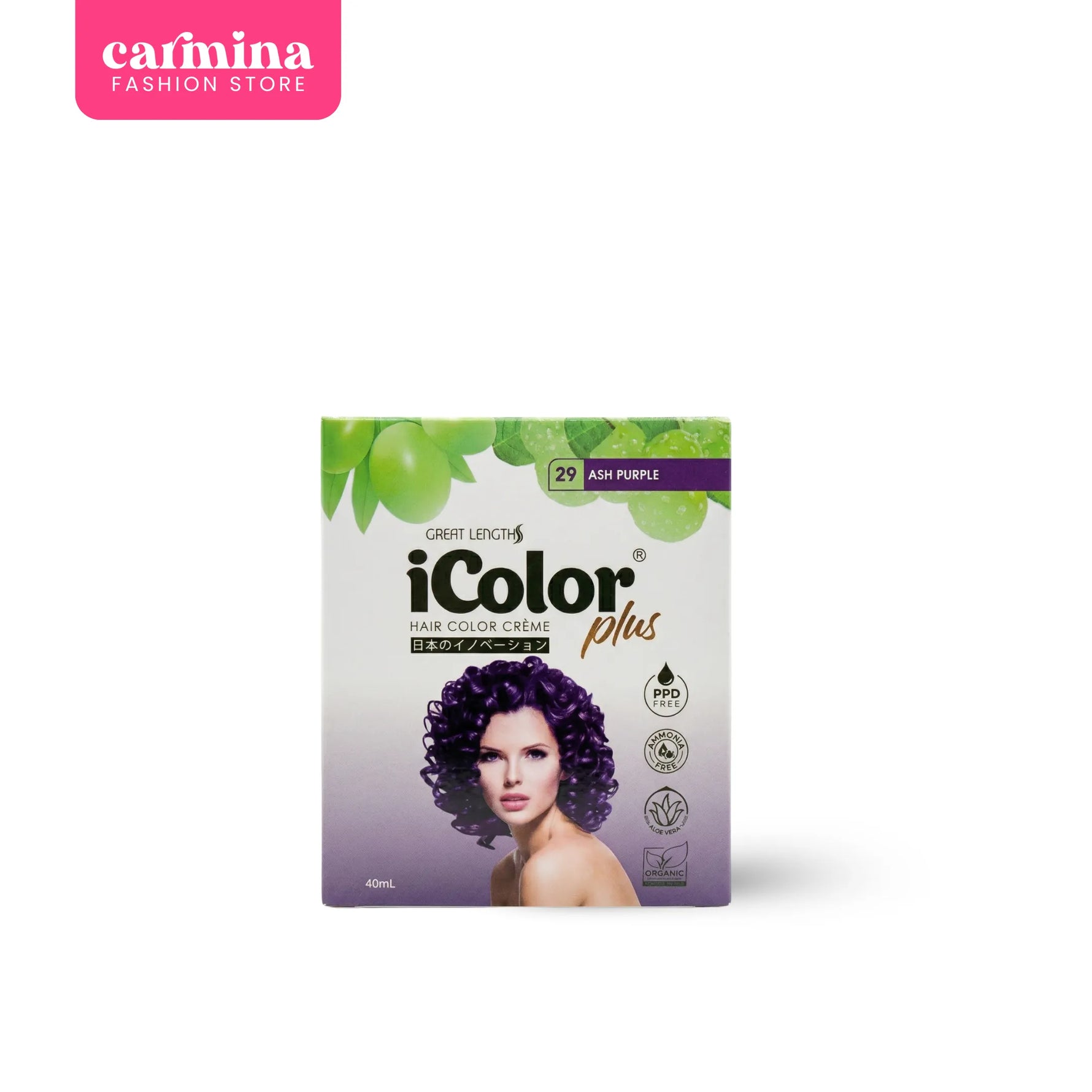IColor Hair Creme Ash Purple (Sachet) #8180