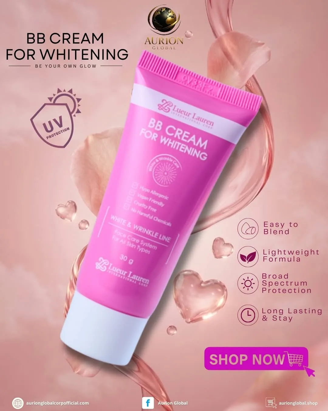 BB CREAM for WHITENING