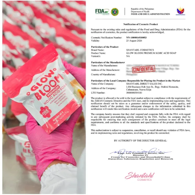 Glow Bloom Kojic Soap Pouch (3S)
