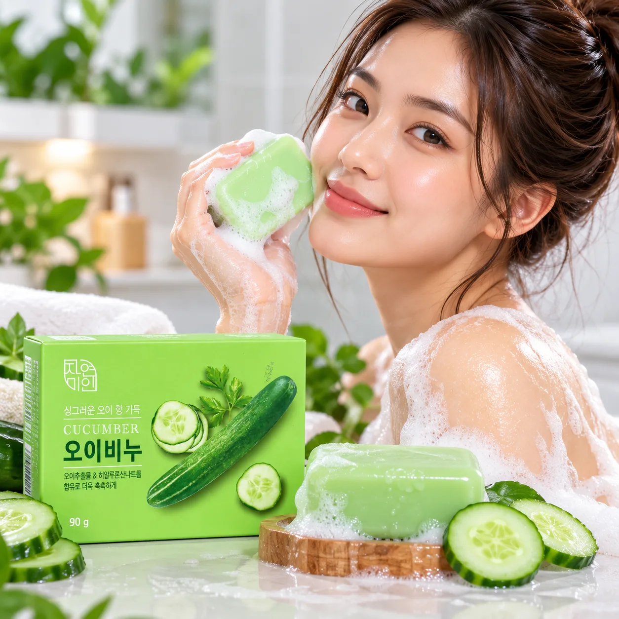 Cucumber Soap