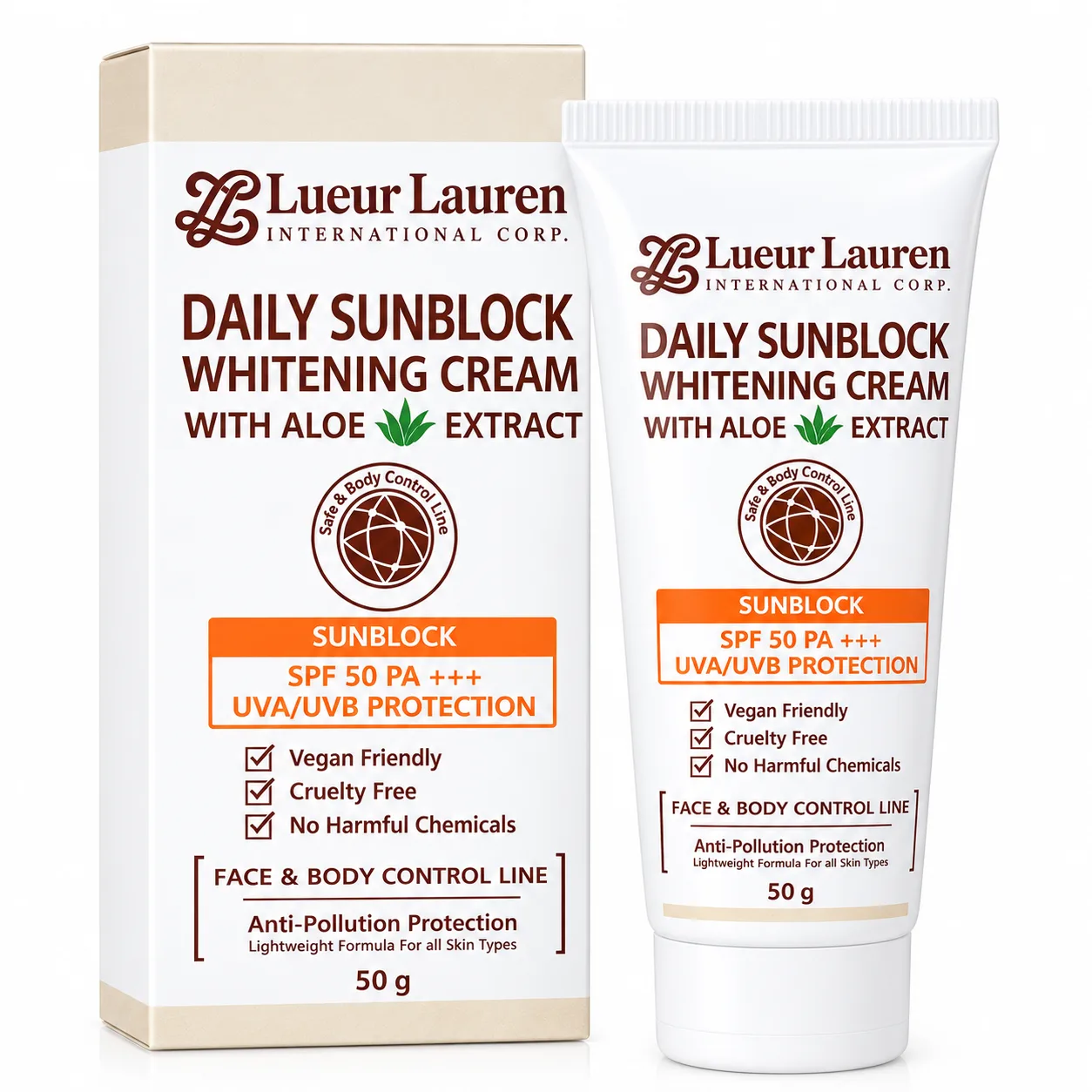 DAILY SUNBLOCK WHITENING CREAM