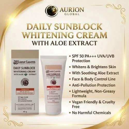 DAILY SUNBLOCK WHITENING CREAM