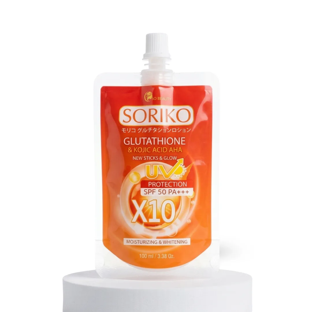 APT Soriko Glutathione+ Kojic Acid AHA Lotion 100ml #9925