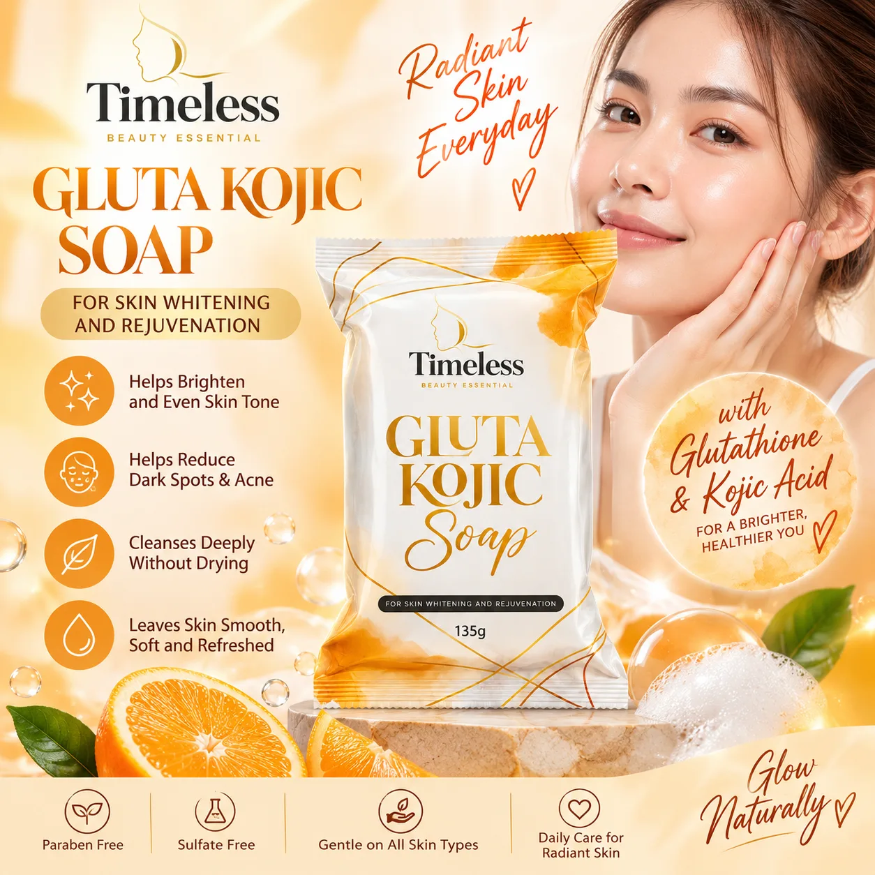 Timeless Gluta Kojic Soap