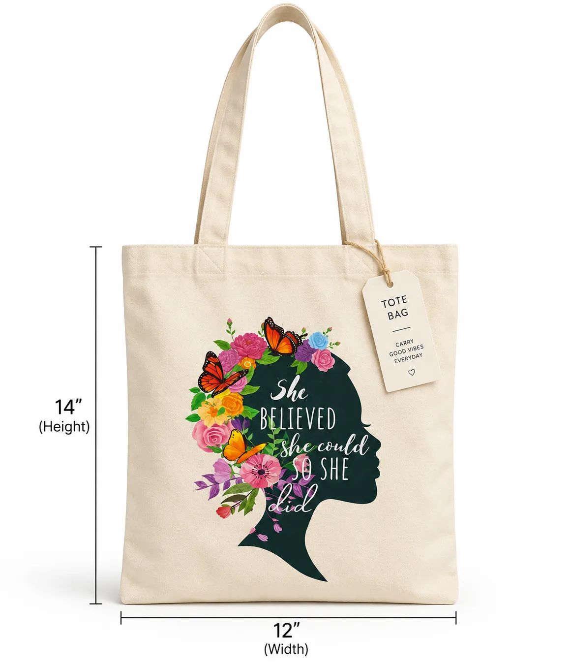104005 TOTE BAG 12*14 INCHES