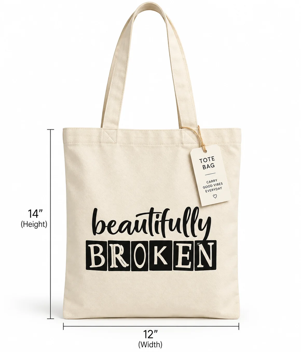 104005 TOTE BAG 12*14 INCHES