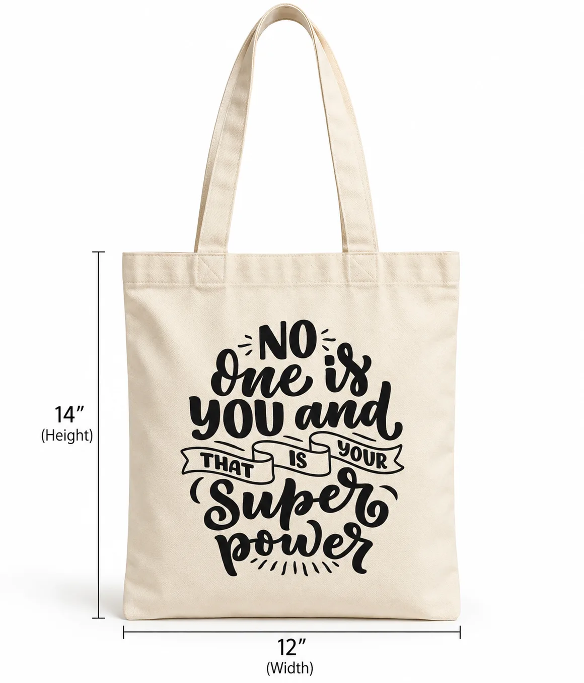 104005 TOTE BAG 12*14 INCHES