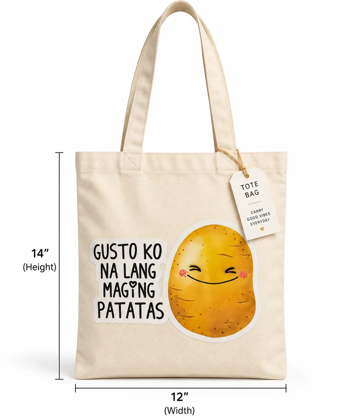 104005 TOTE BAG 12*14 INCHES