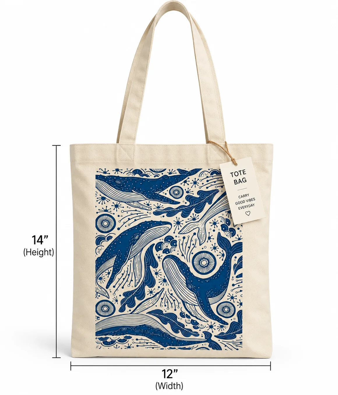 104005 TOTE BAG 12*14 INCHES
