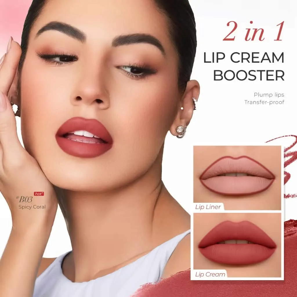 SACELADY 2in1 Lip Cream Booster