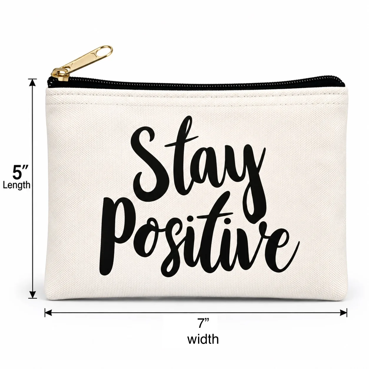 104002 CANVASS POUCH 5*7IN