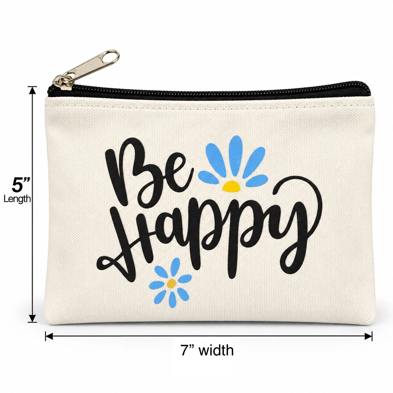 104002 CANVASS POUCH 5*7IN