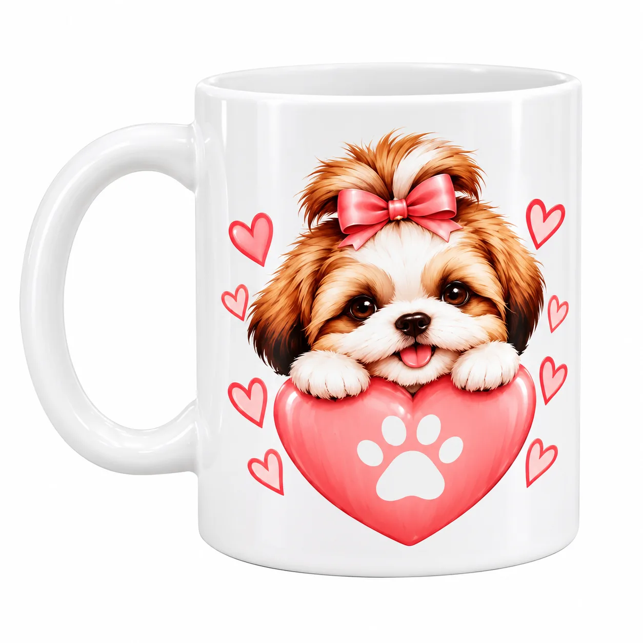 Beautiful puppy mug