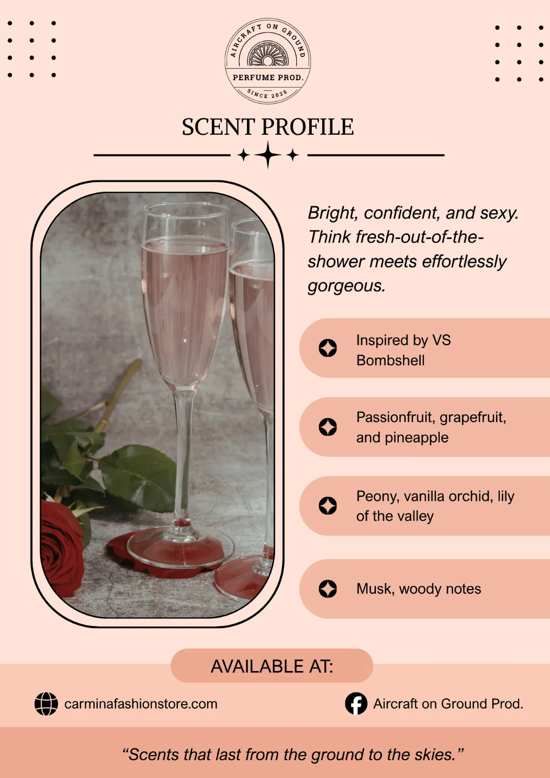 AOG Perfume Inspired by VS Bombshell (30ml)