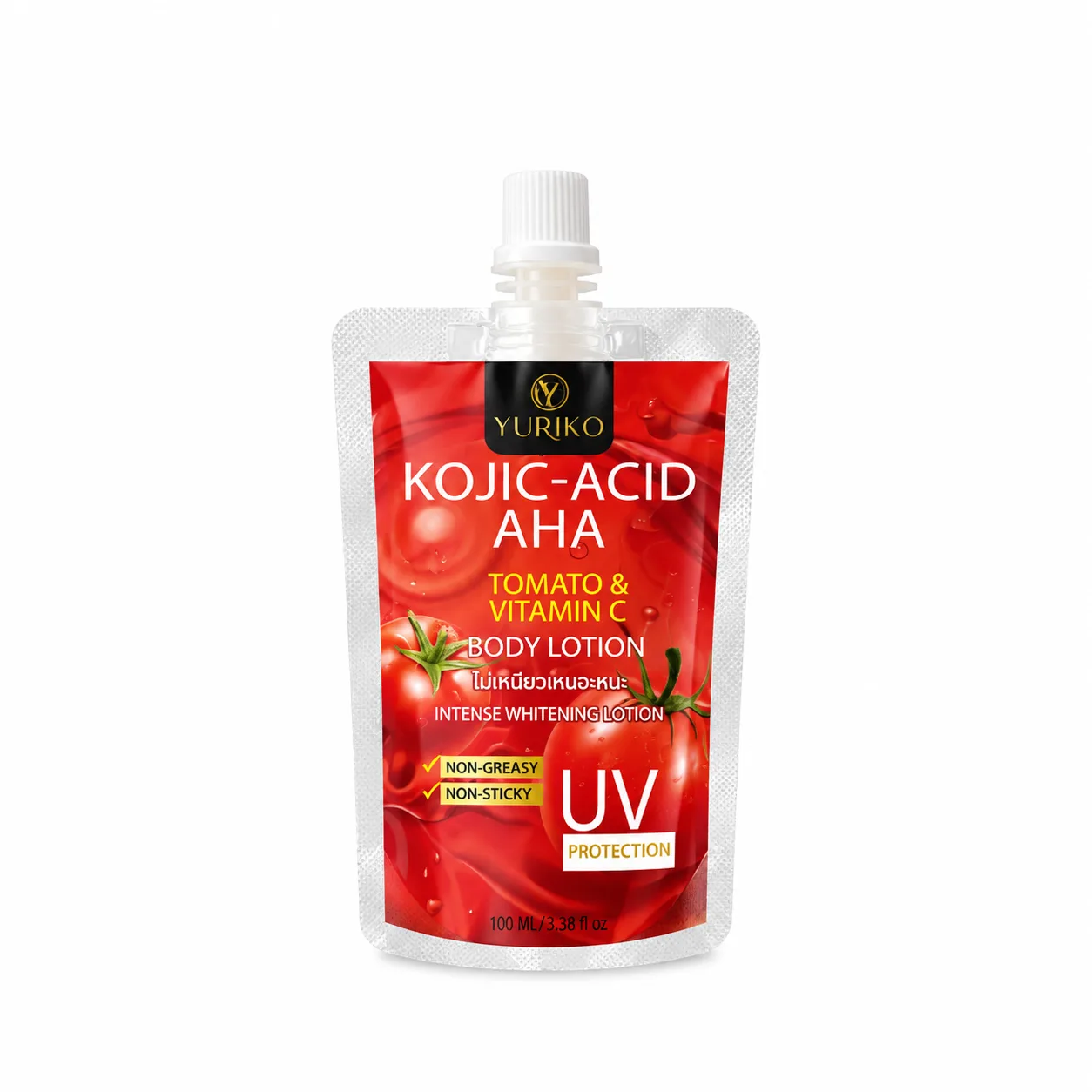 Yuriko Kojic Acid AHA Lotion (Vit. C + SPF 50 PA+) 100ml #9926