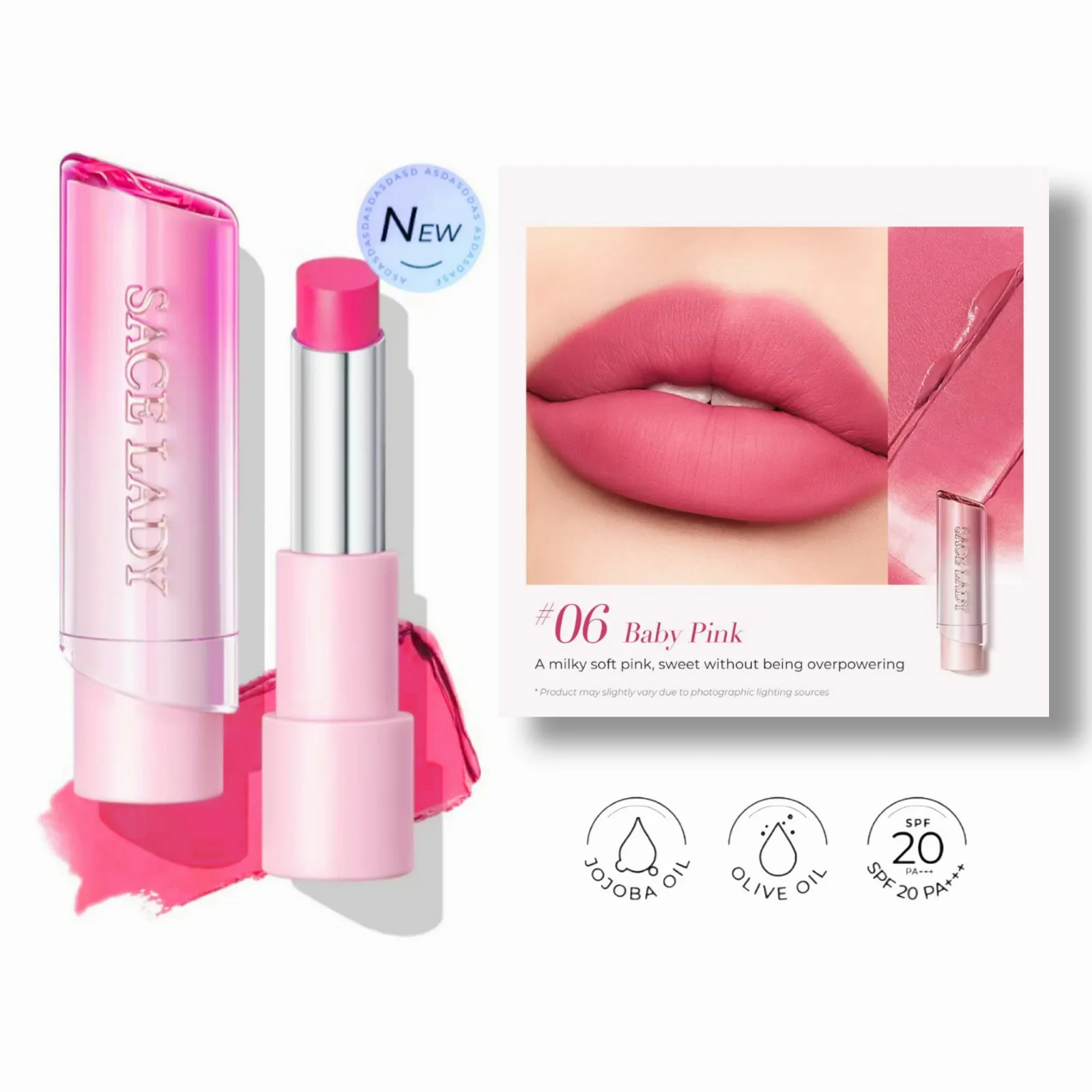 SACELADY Airy Matte Lipstick