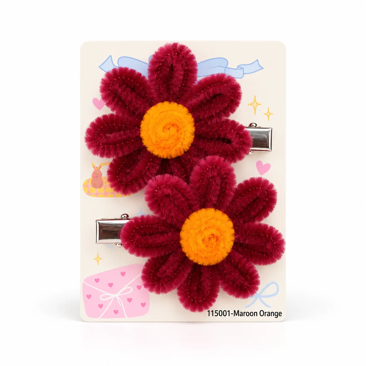 Floral Clip Assorted