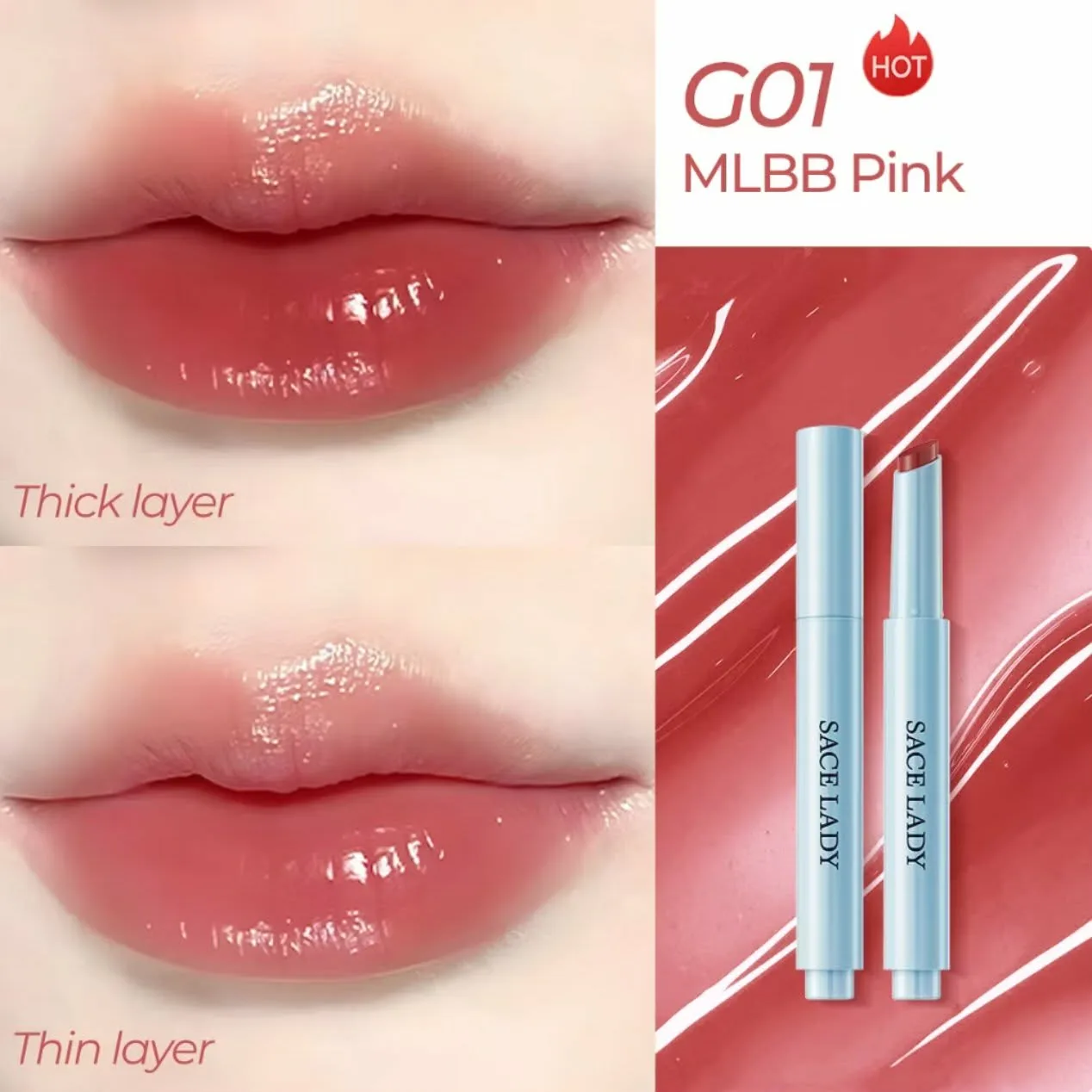 SACELADY Airy fresh tint lipstick