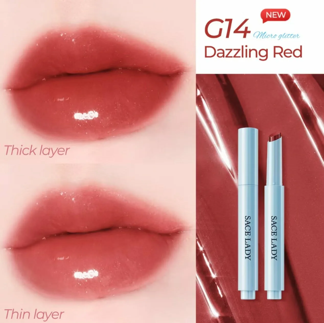 SACELADY Airy fresh tint lipstick