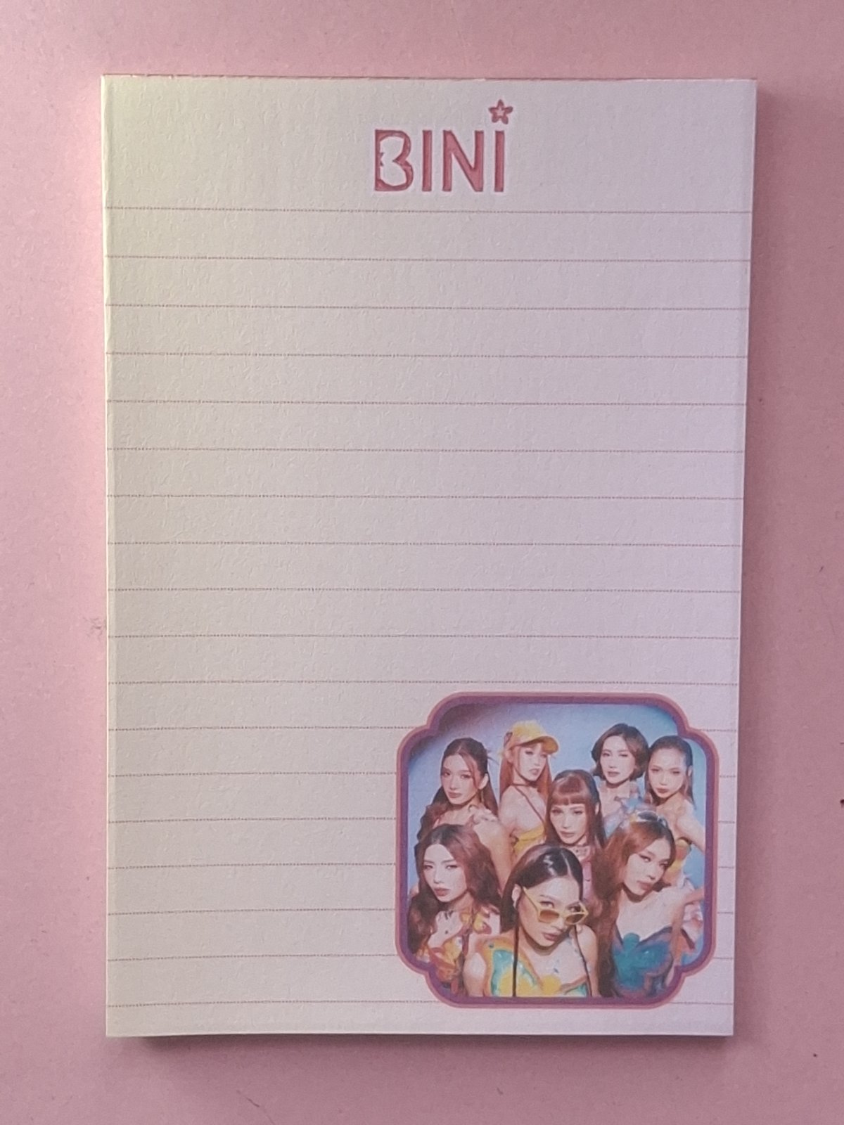 106002 - K-POP AND P-POP INSPIRED NOTEPAD