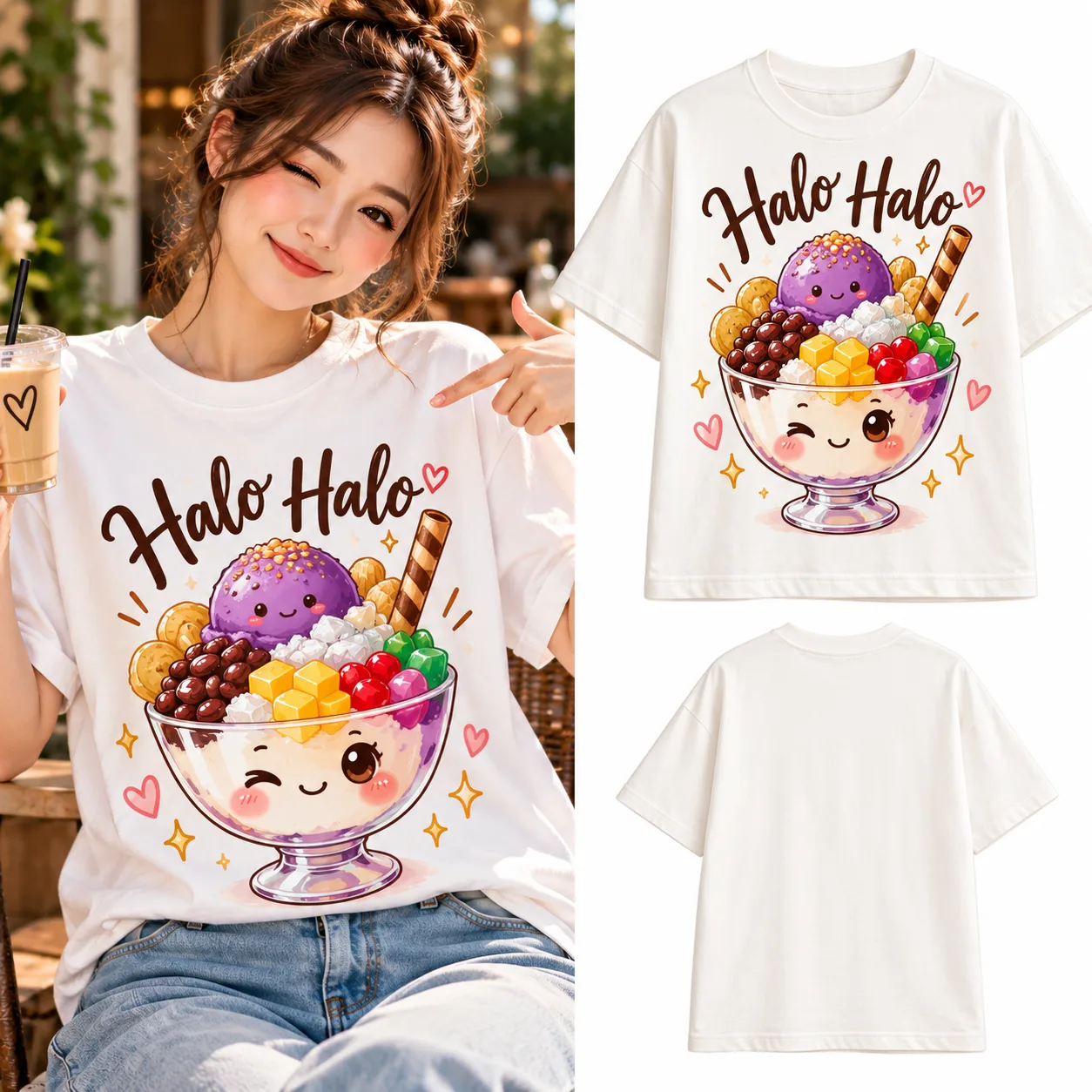 Cute Halo Halo shirt