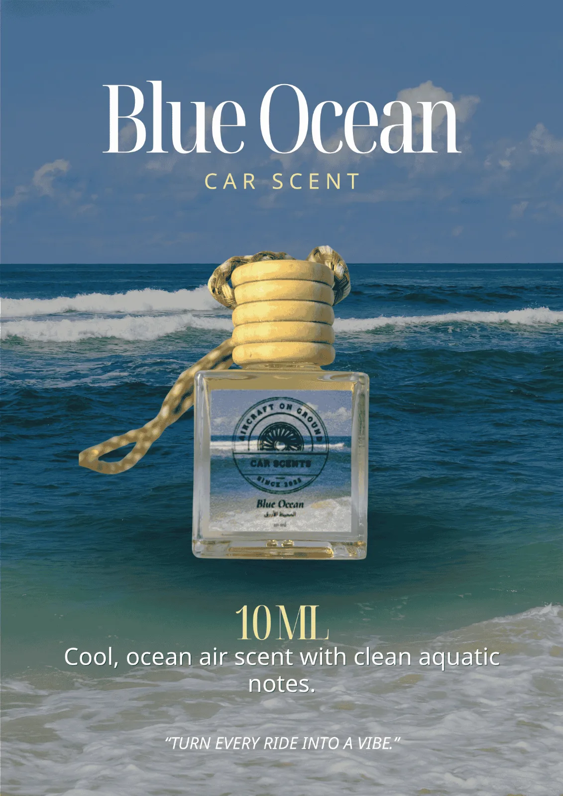 AOG Blue Ocean Car Scent (10ml)