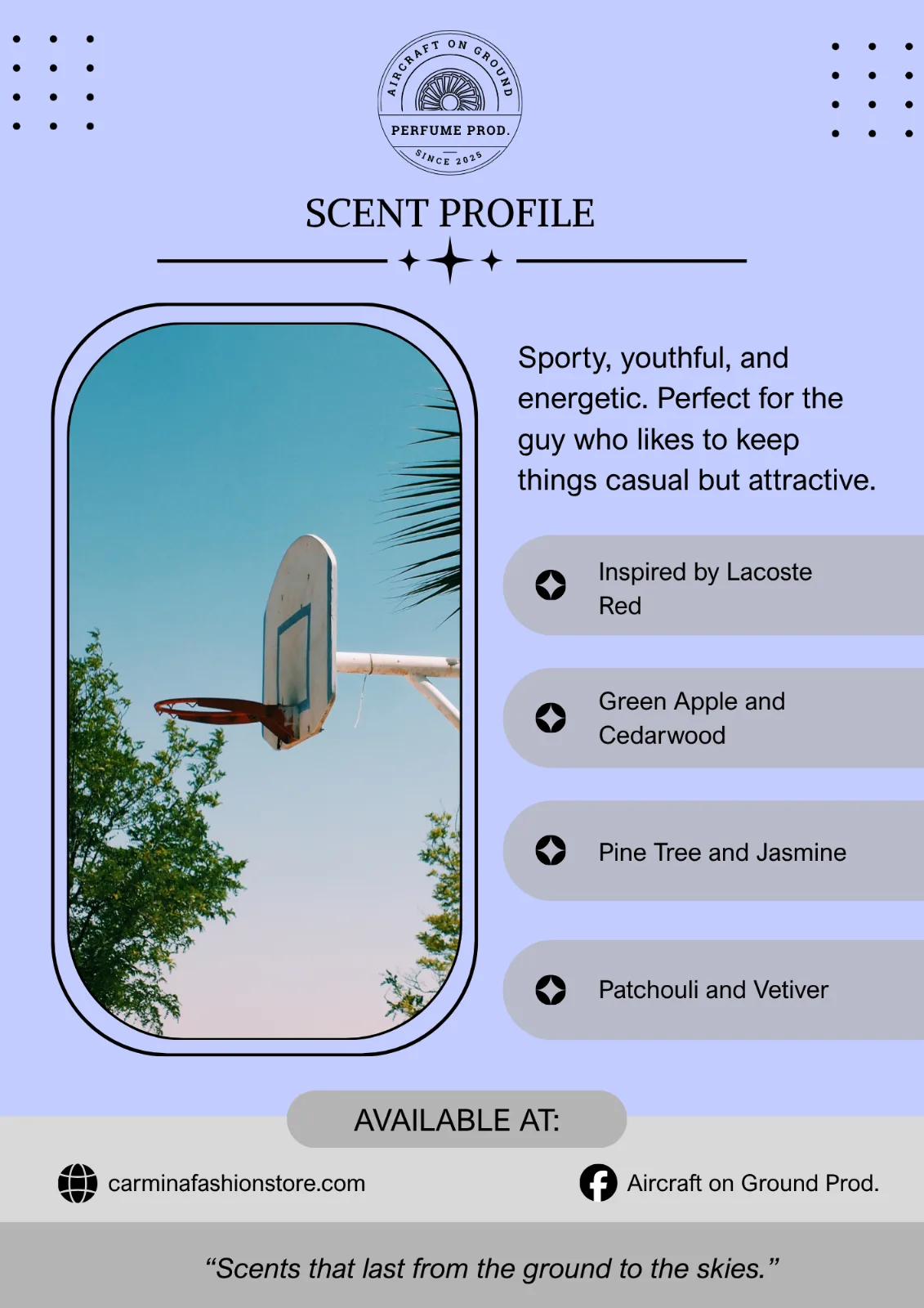 AOG Perfume Inspired by Lacoste Red (30ml)