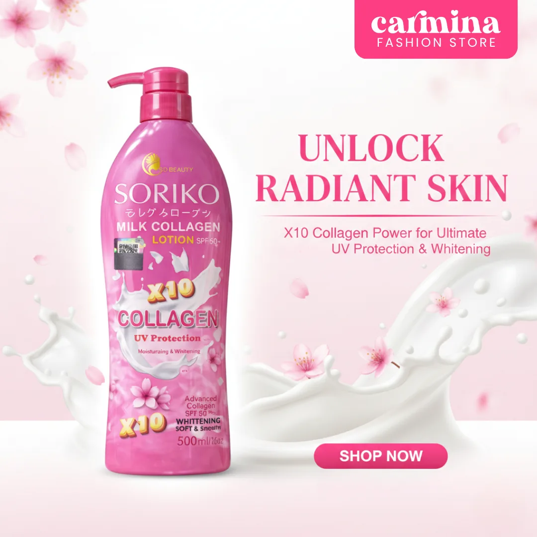 Soriko Milk Collagen Body Lotion 500ml #9910