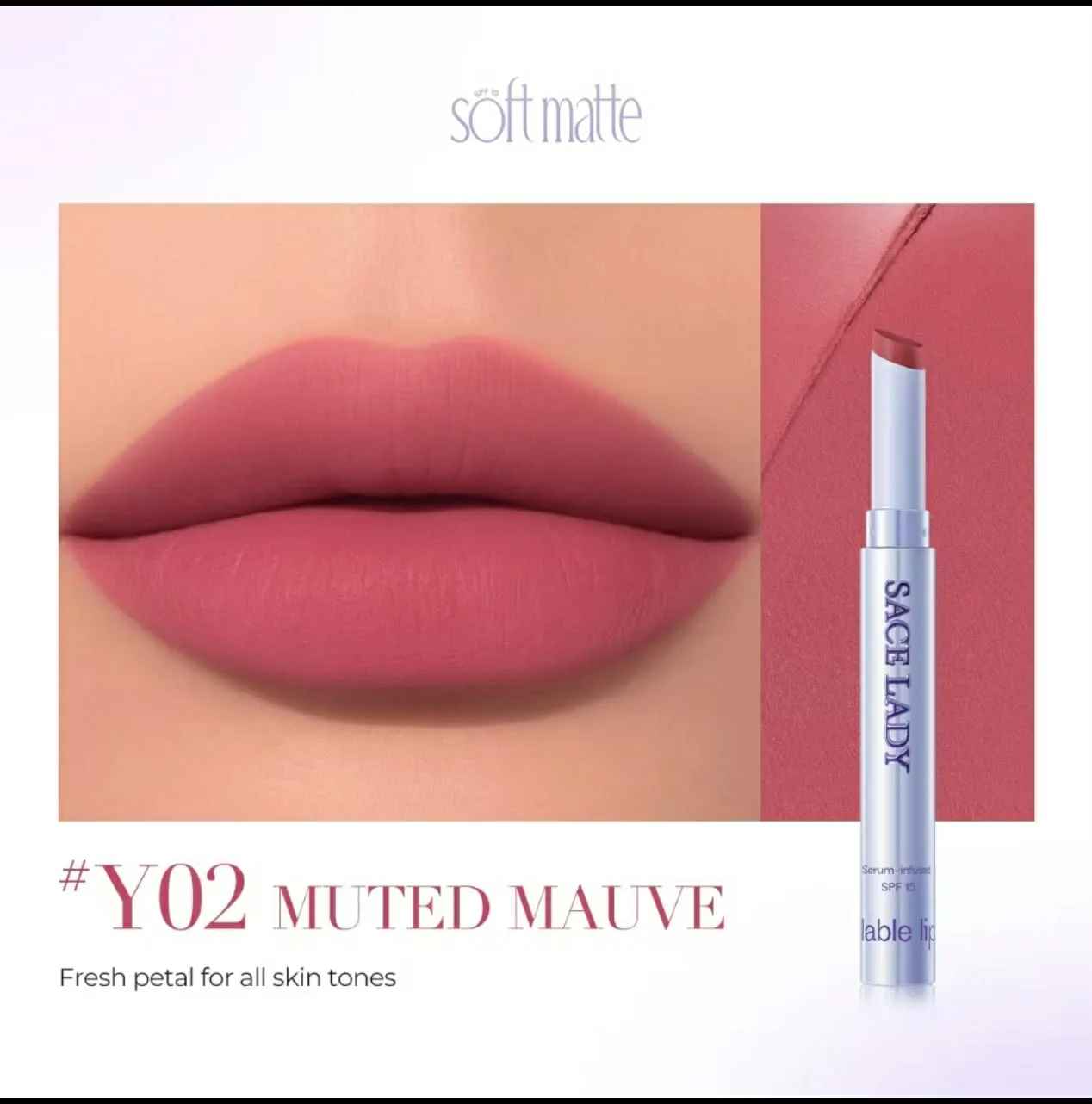 SACELADY Soft Matte Lip Cream Pen