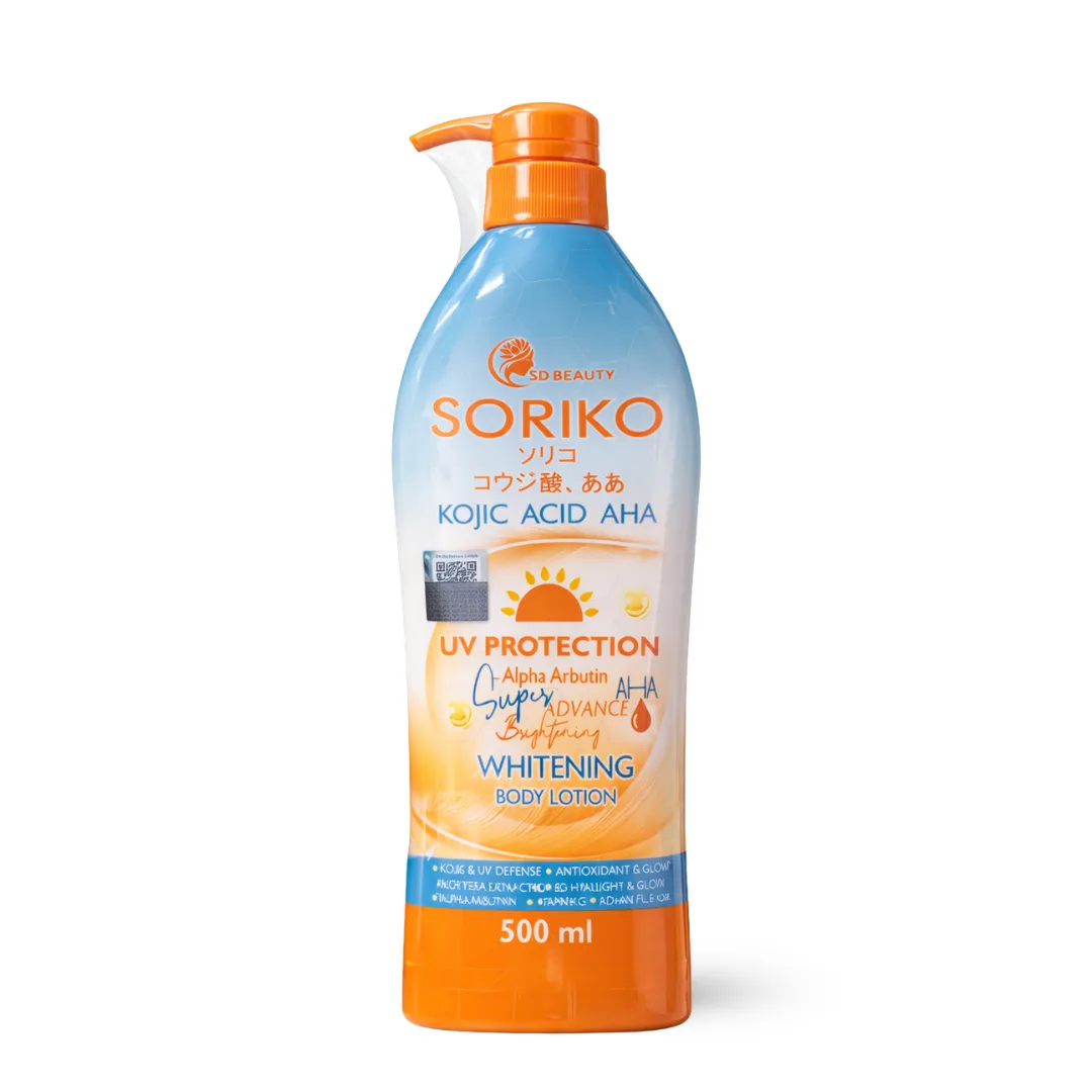 Soriko Body Lotion UV with Kojic 500ml #9909