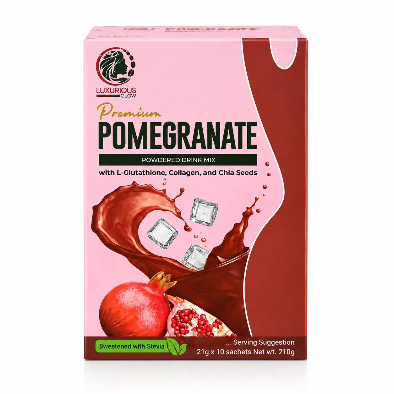 Premium Pomegranate Powdered Drink