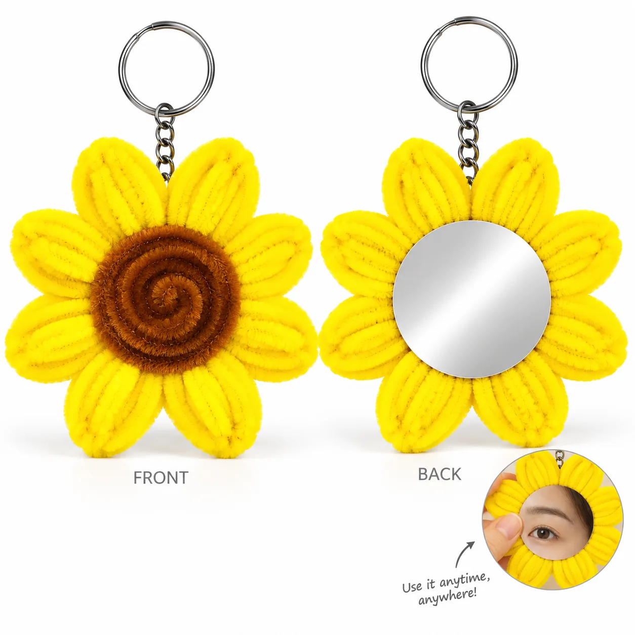 104023 FLOWER MIRROR