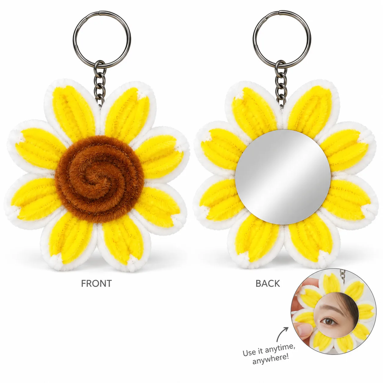 104023 FLOWER MIRROR
