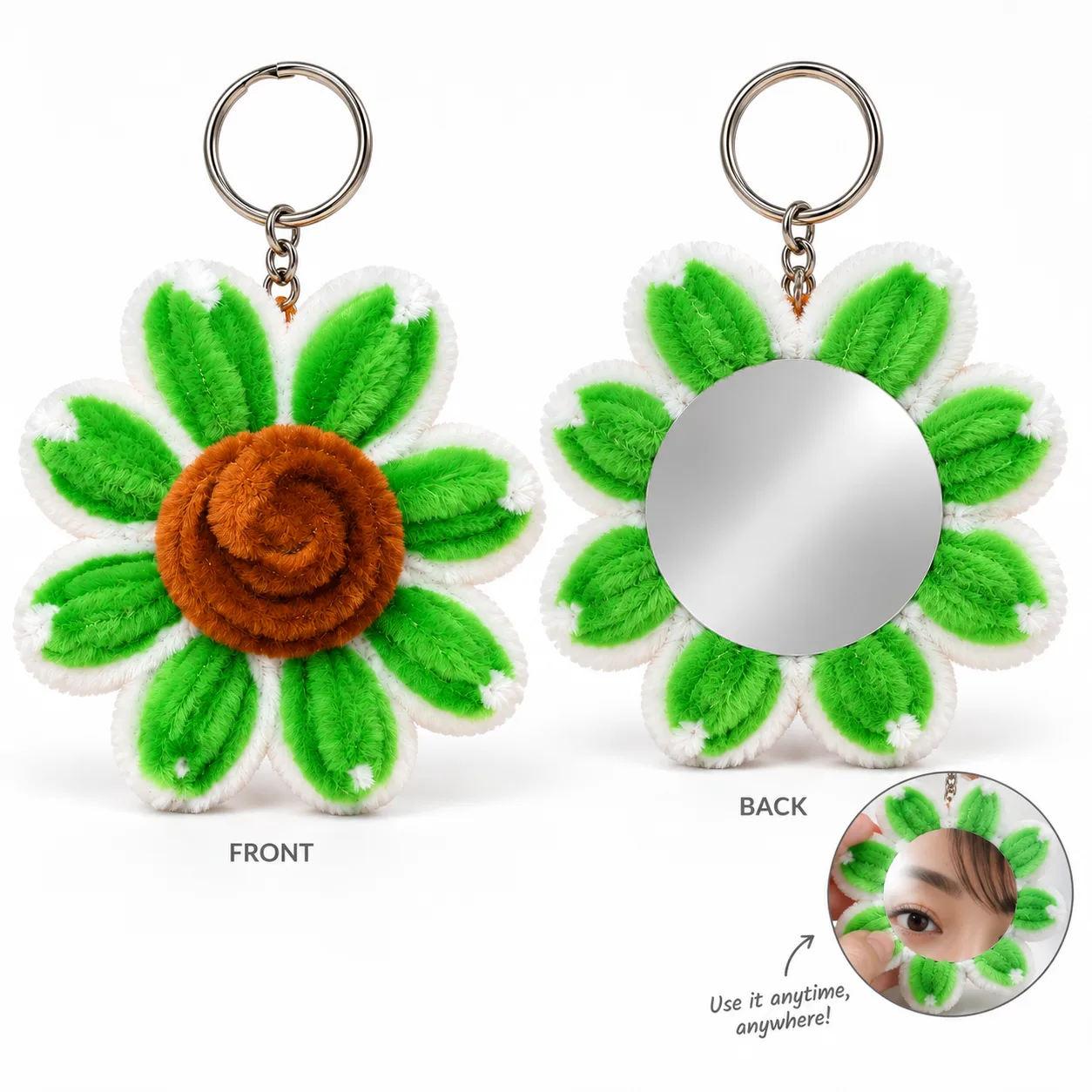 104023 FLOWER MIRROR