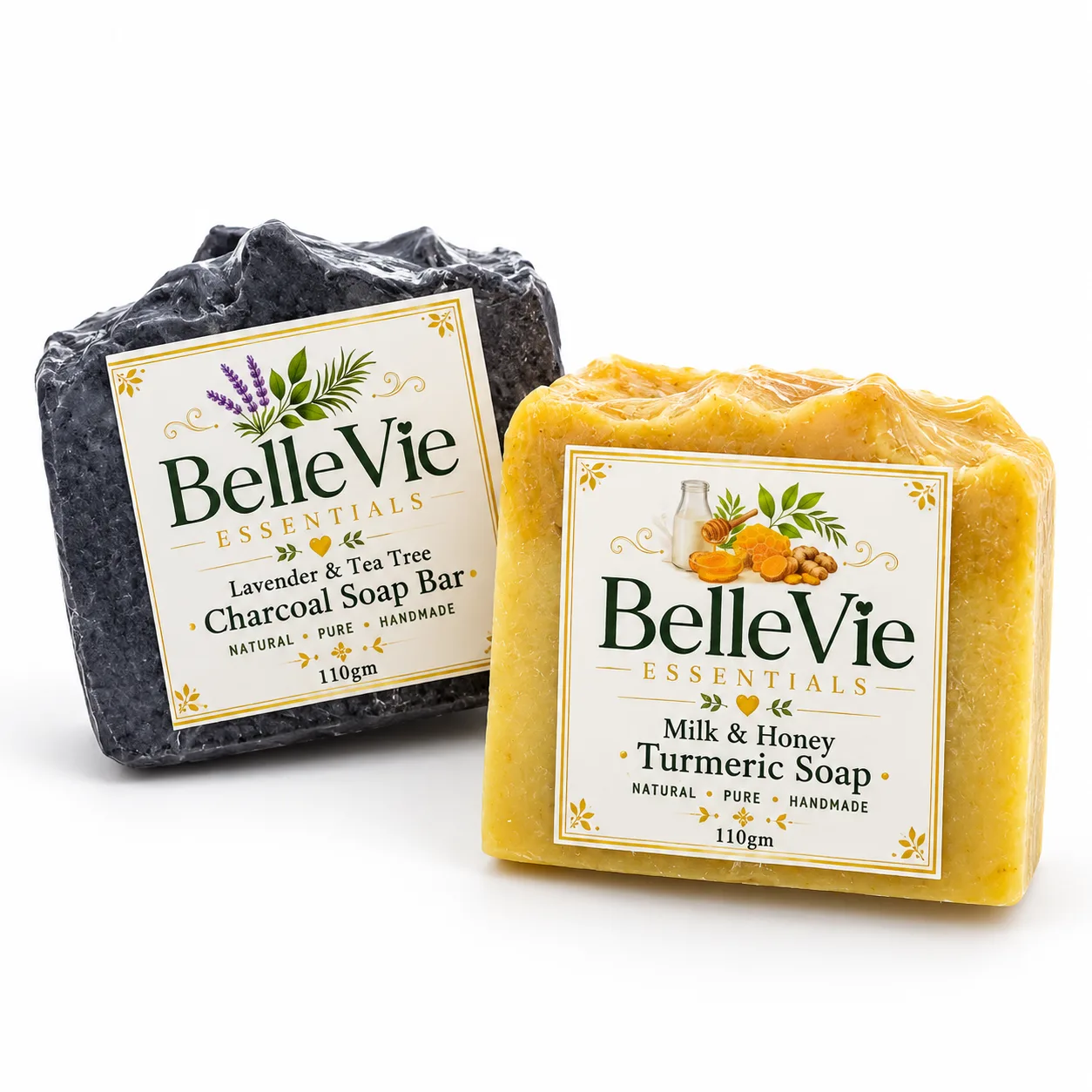BelleVie Essentials Charcoal Soap