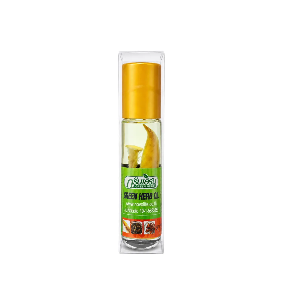 Green Herb Oil Massage