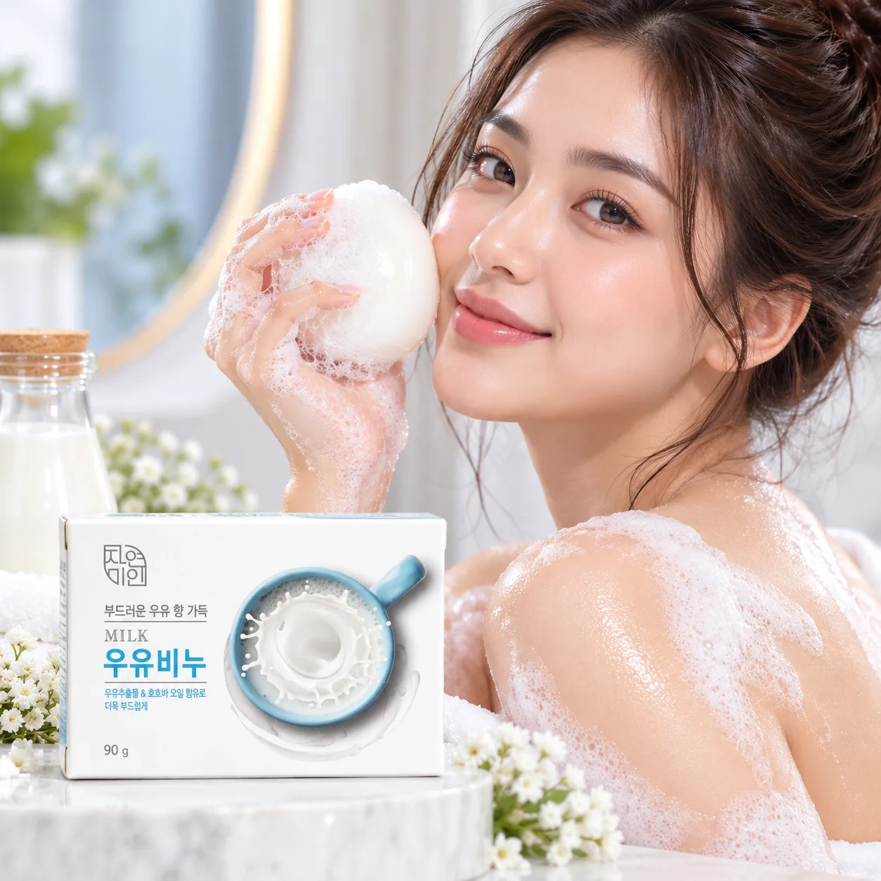 Milk soap